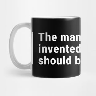The man who invented autocorrect Mug